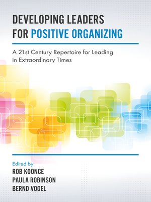 cover image of Developing Leaders for Positive Organizing